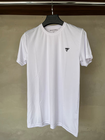 Playera esencial Slim Fit blanca
