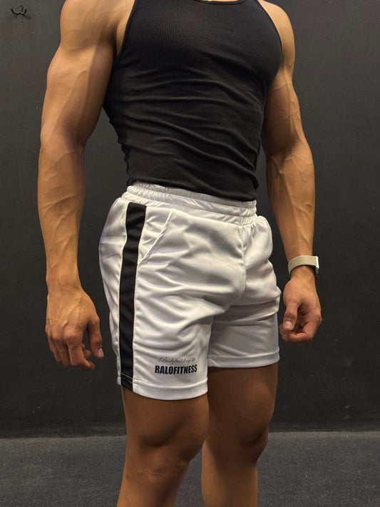 Short Bodybuilding life drifit blanco