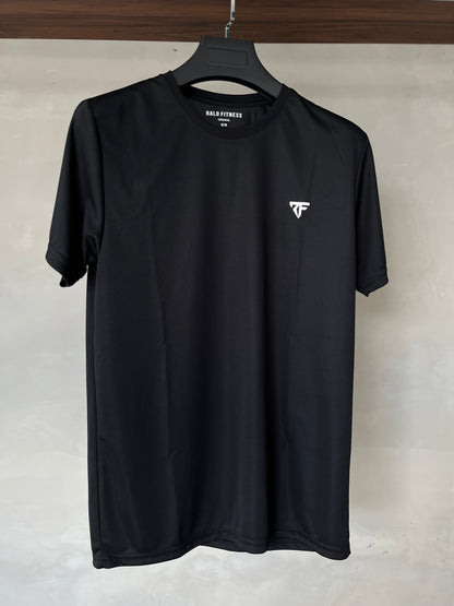 Playera esencial Slim Fit negro
