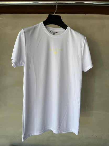 Playera Training Slim Fit negra blanca
