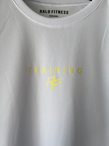 Playera Training Slim Fit negra blanca