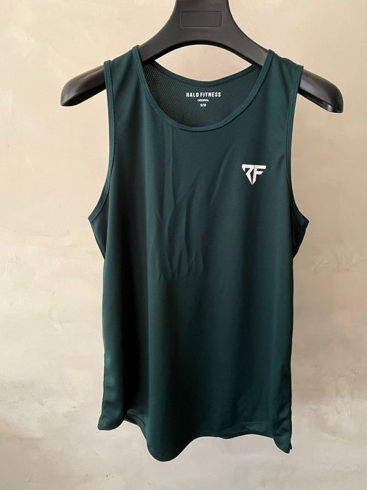 Slim Fit Tank verde