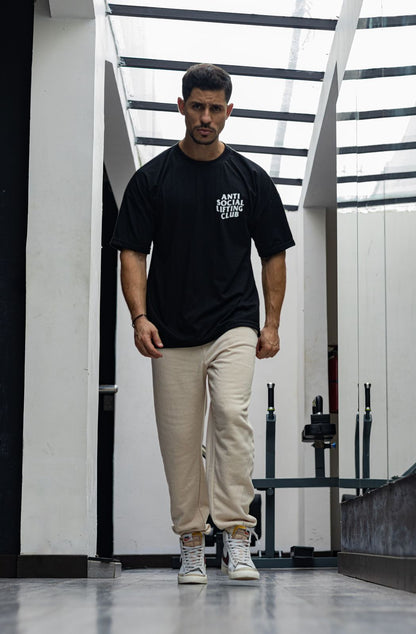 Oversize Anti social lifting club negra