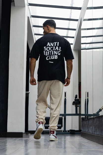 Oversize Anti social lifting club negra