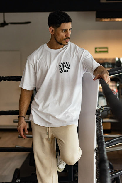 Oversize Anti social lifting club blanca