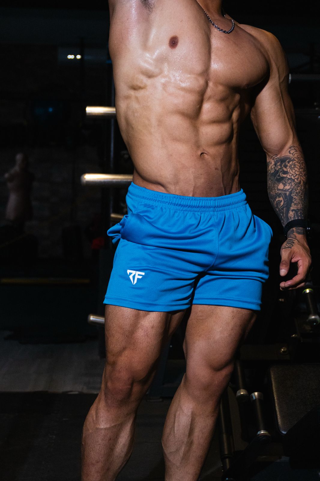 Short Dri cool azul