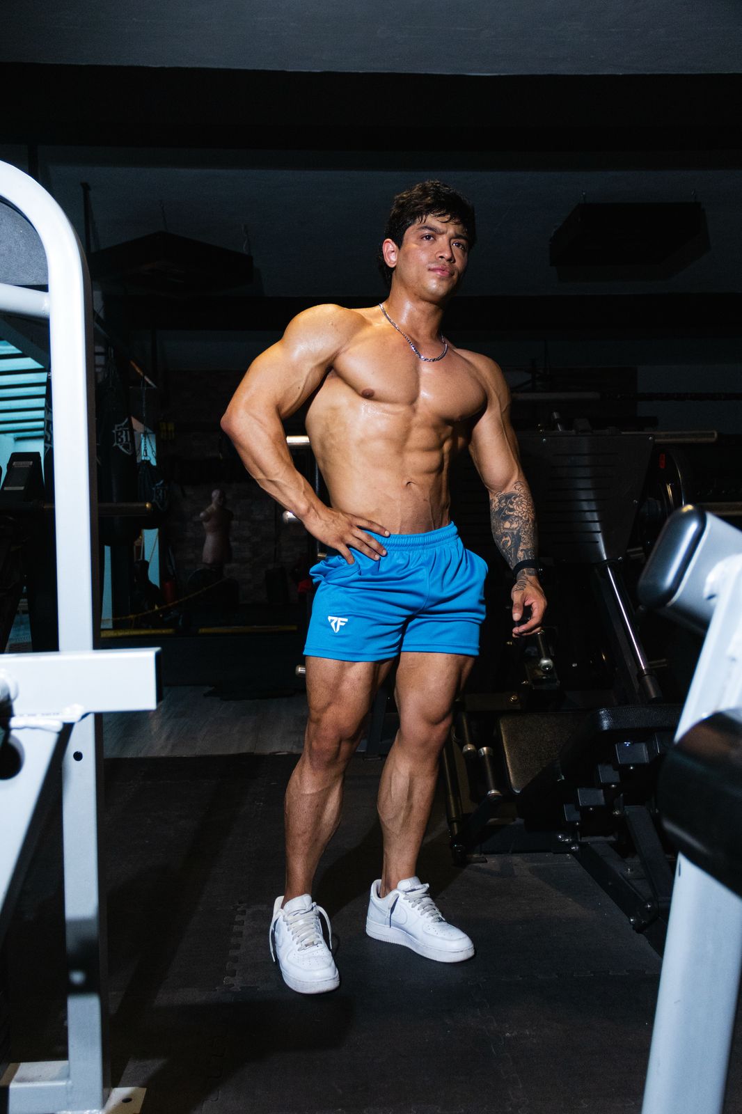 Short Dri cool azul