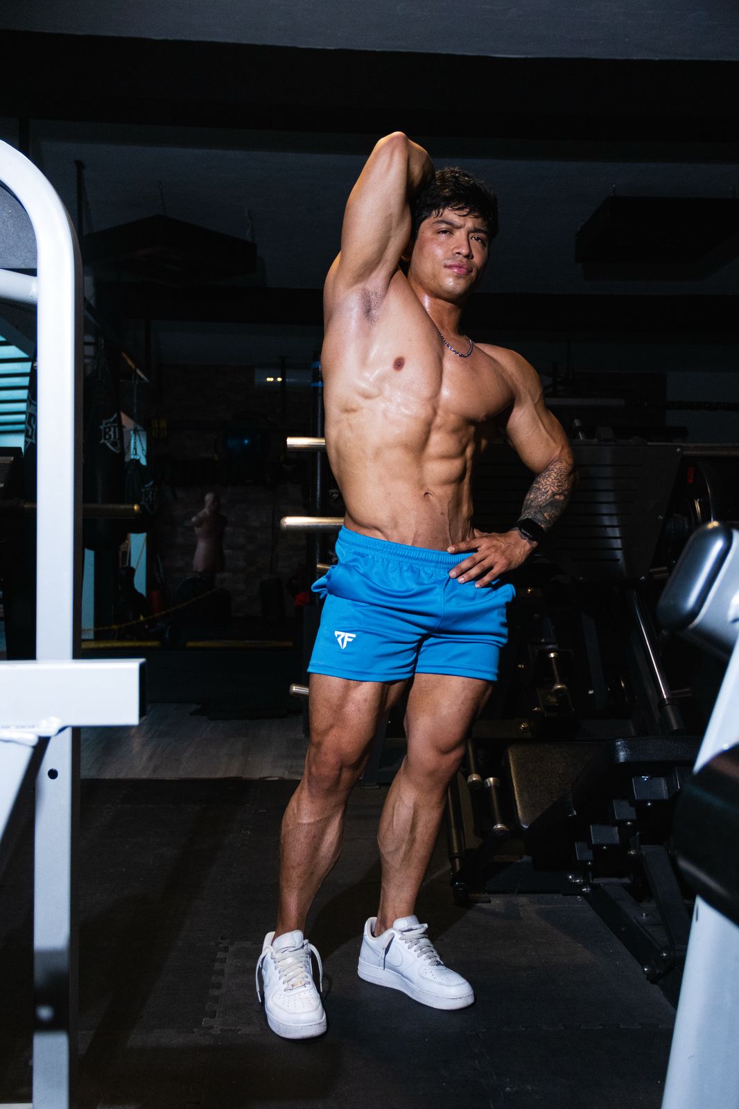 Short Dri cool azul