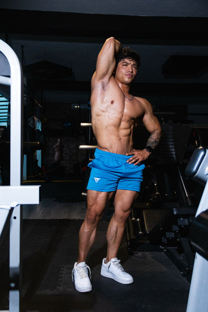 Short Dri cool azul