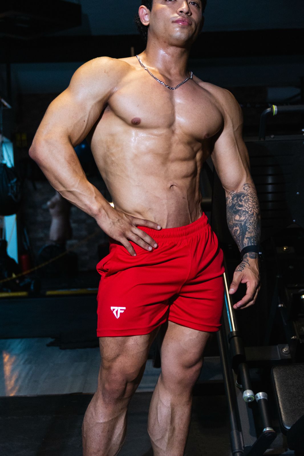 Short Dri cool rojo