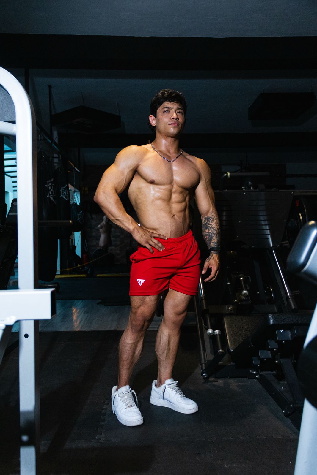 Short Dri cool rojo
