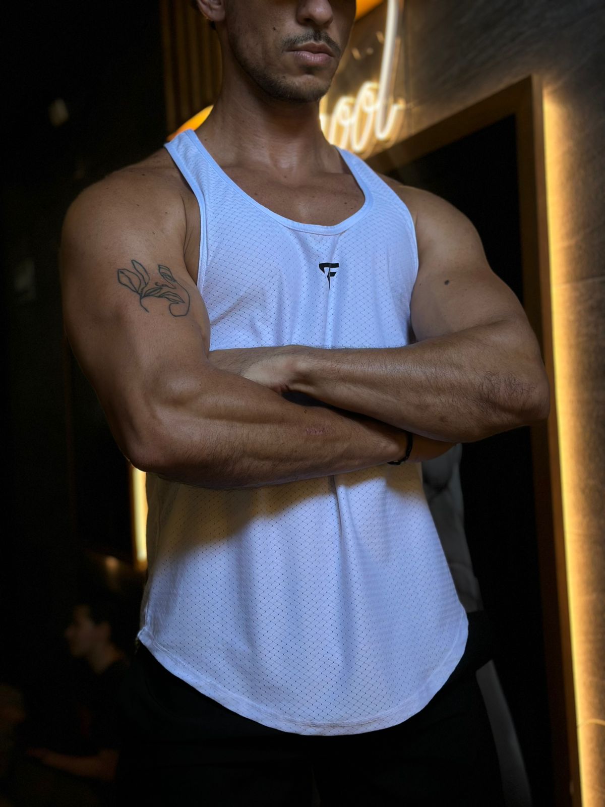 Stringer Tank blanca